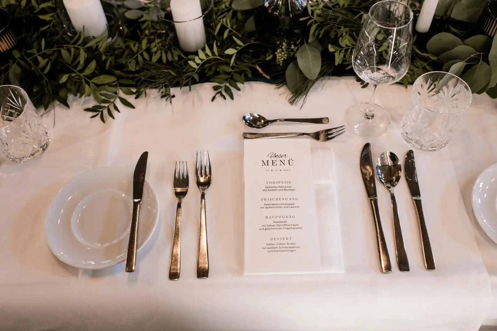 Tafeldekoration Gedeck Freihof Prichsenstadt Eventdekoration Freihof Tafeldekoration Rich Events