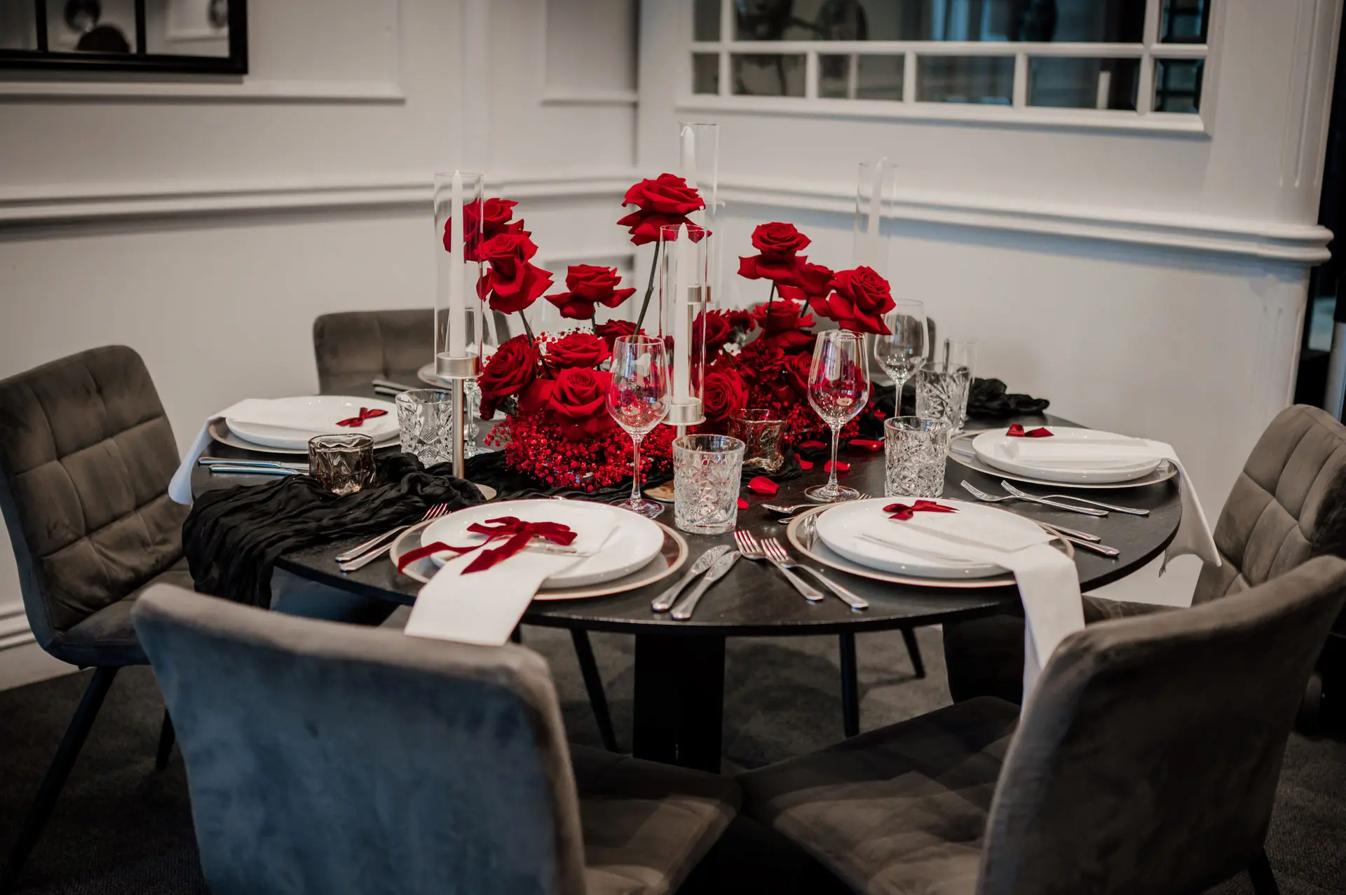 Modernes Eventdesign und Eventfloristik für Firmenveranstaltung in Franken von RICH EVENTS