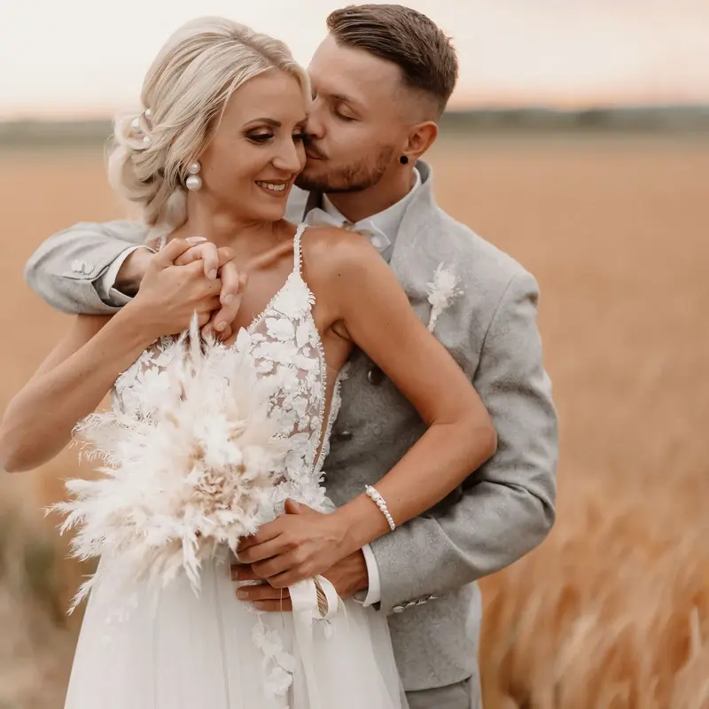 Brautpaar Hochzeitsshooting Brückenbaron