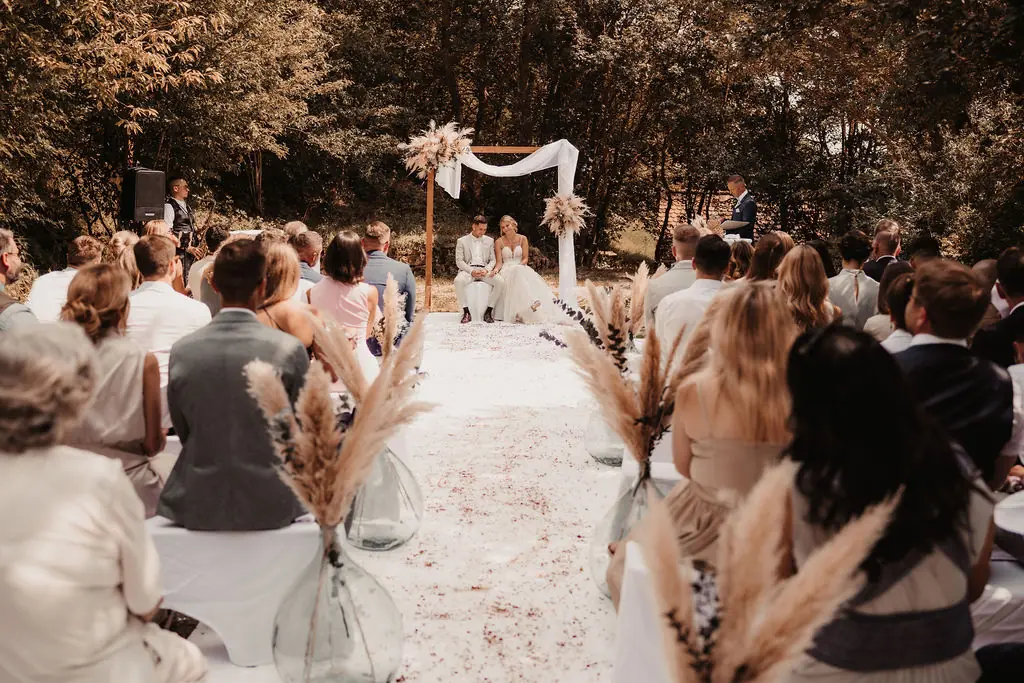 Hochzeit in den Weinbergen Winzerhof Stahl