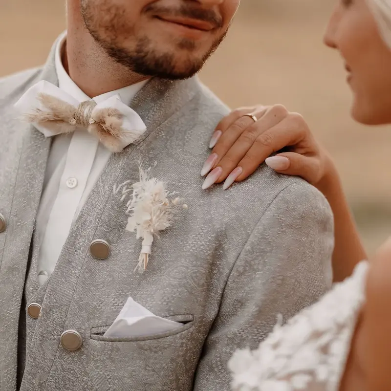 Hochzeitsdeko Detail Brückenbaron