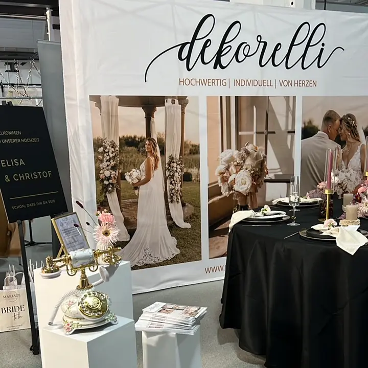 Messestand Gästetelefon Dekorelli Nürnberg