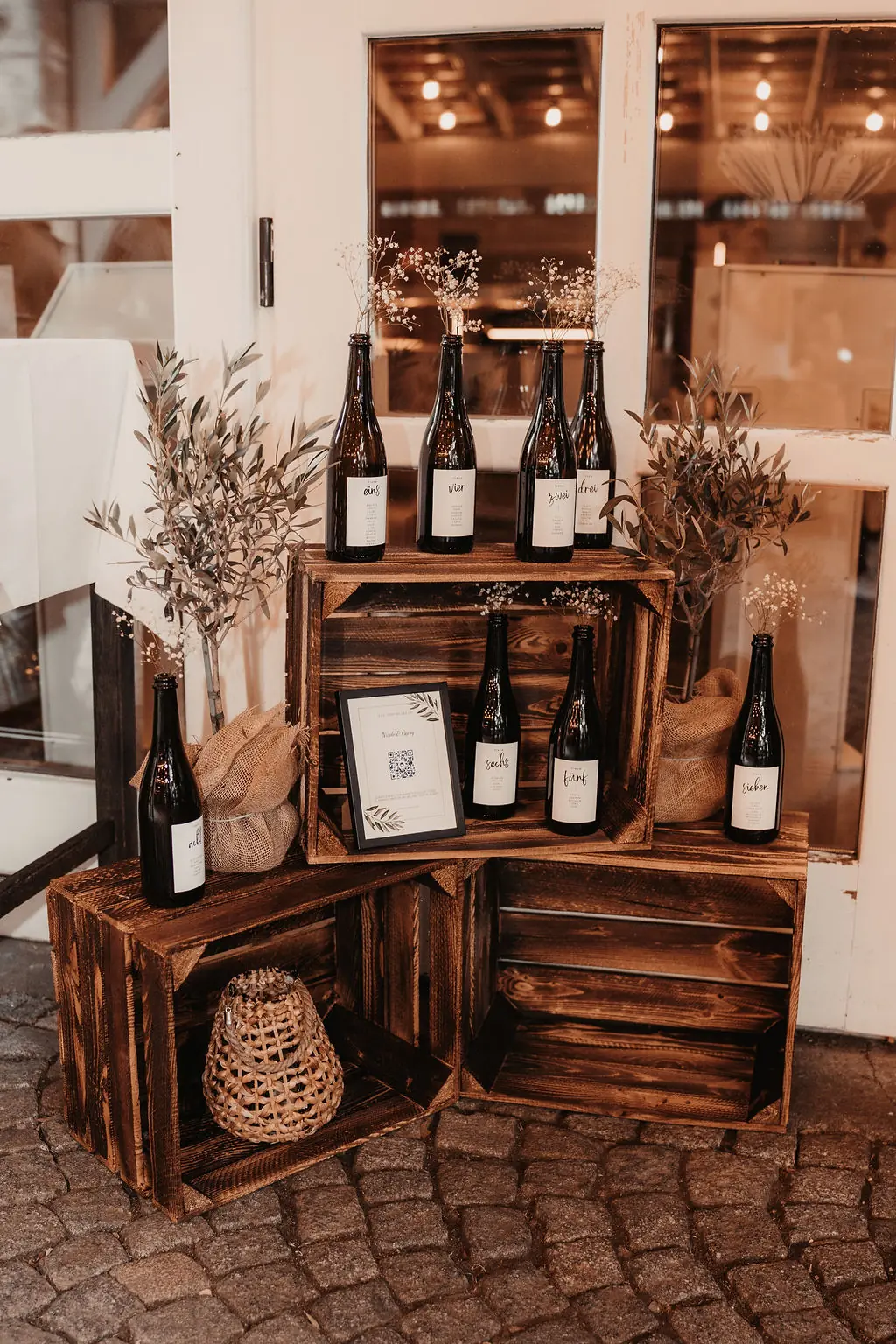 Sitzplan Winzerhof Stahl Hochzeit